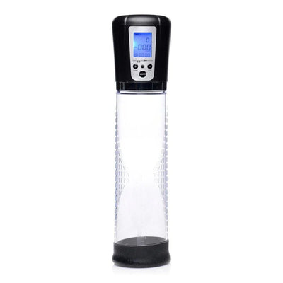 Size Matters 4 Level Power Suction Penis Pump Silicone Sleeve Rechargeable - Romantic Blessings