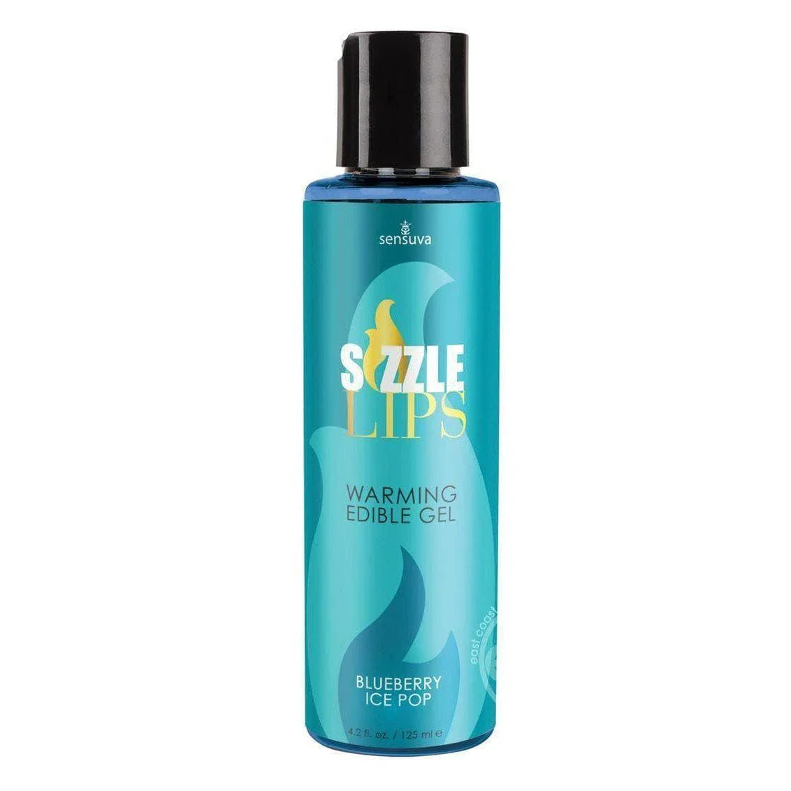 Sizzle Lips Warming Edible Gel Blueberry Ice Pop 4.2 oz - Romantic Blessings