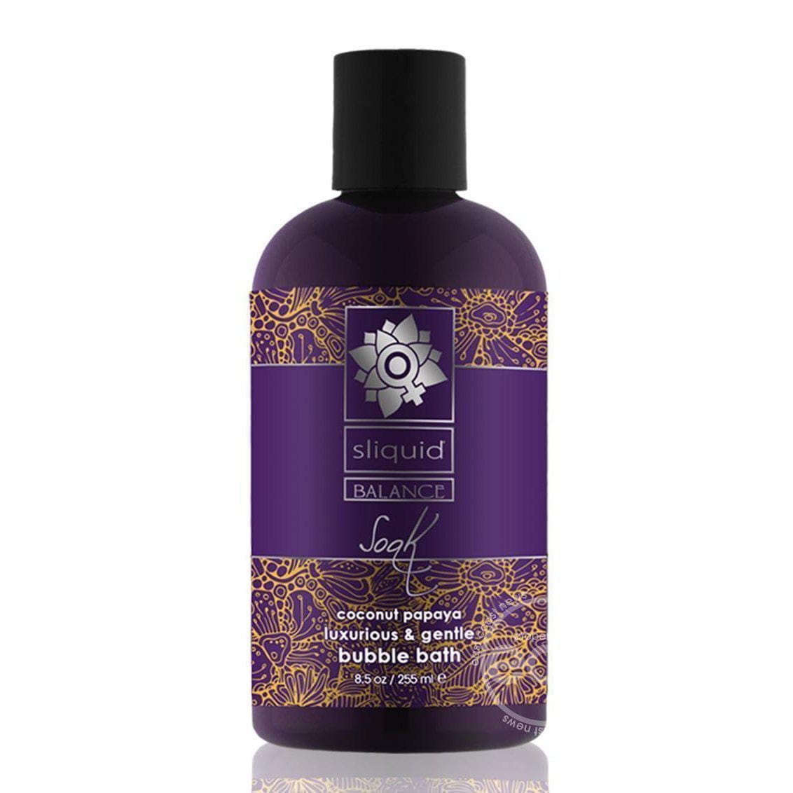 Sliquid Balance Soak Couples Relaxing & Intimate Aromatherapy Bubble Bath 8.5 Ounce - Romantic Blessings