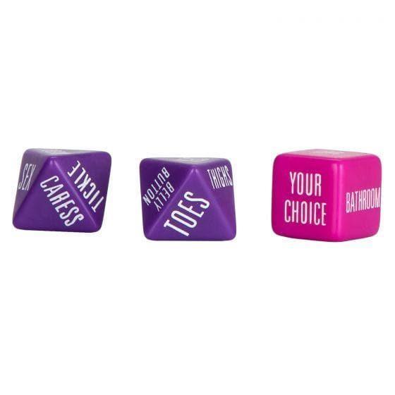 Spicy Dice Travel-Sized Adult Couple's Erotic Foreplay and Adventurous Dice Game - Romantic Blessings