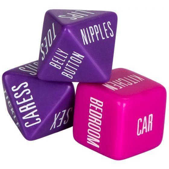 Spicy Dice Travel-Sized Adult Couple's Erotic Foreplay and Adventurous Dice Game - Romantic Blessings