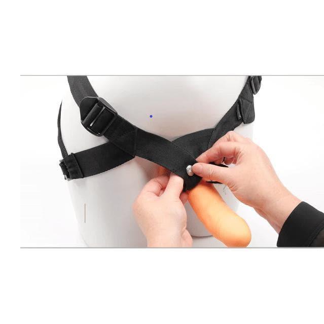 Sportsheets Everlaster Stud Hollow Dong With Strap-On Harness - Romantic Blessings