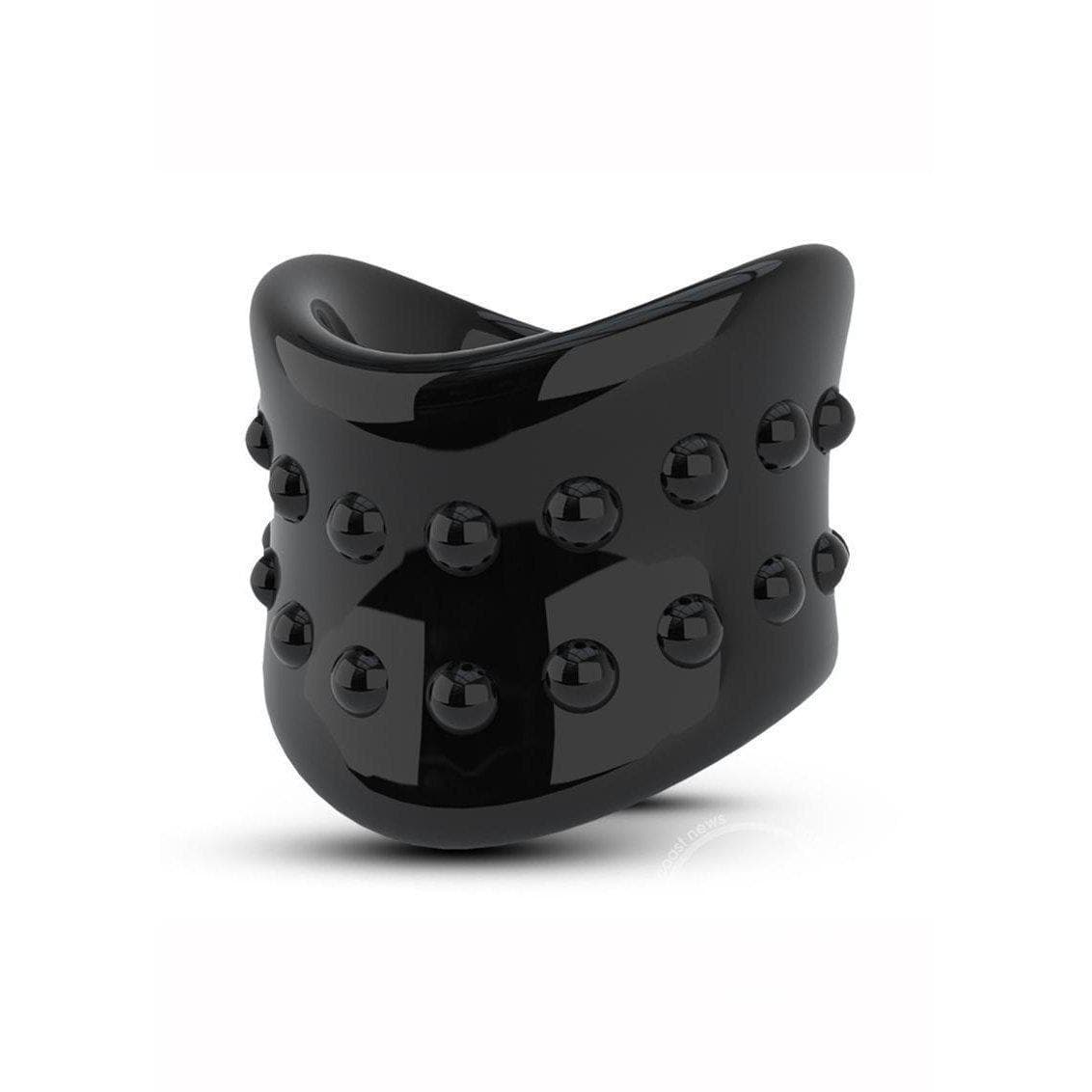 Stay Hard Beef Ball Stretcher - Black - Romantic Blessings