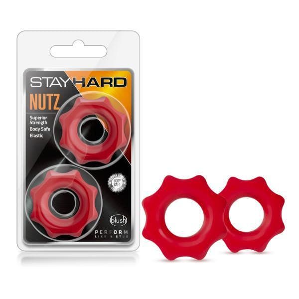 Stay Hard Nutz Thick 2 Pack Penis Erection Enhancement Rings - Romantic Blessings