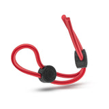 Stay Hard Silicone Double Loop Penis and Scrotum Erection Enhancement Lasso Ring - Romantic Blessings