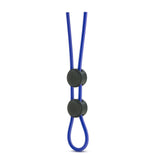 Stay Hard Silicone Double Loop Penis and Scrotum Erection Enhancement Lasso Ring - Romantic Blessings