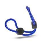 Stay Hard Silicone Double Loop Penis and Scrotum Erection Enhancement Lasso Ring - Romantic Blessings