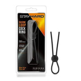 Stay Hard Silicone Single Loop Penis and Scrotum Erection Enhancement Lasso Ring - Romantic Blessings