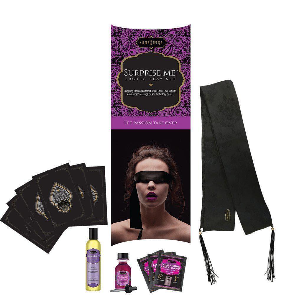 Surprise Me Couples Erotic Adventure Playset 5 Item Kit - Romantic Blessings