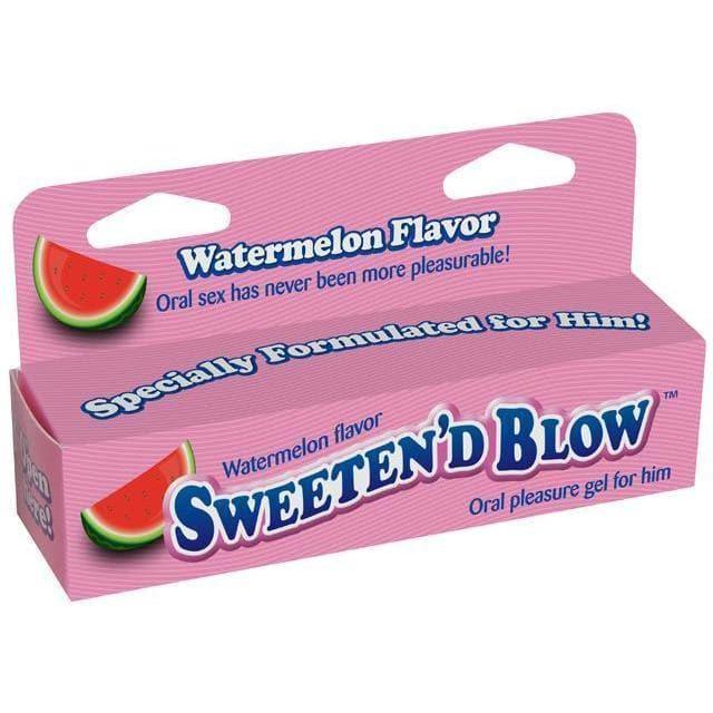 Sweeten'd Blow Watermelon Flavor Oral Pleasure for Him or Her 1.5 oz Tube - Romantic Blessings