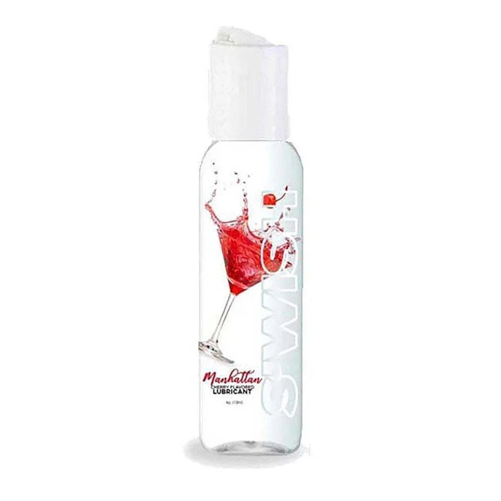 Swish Manhattan Water Based Lubricant Cherry - Romantic Blessings