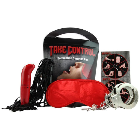 Take Control Couple's Domination Exploration Starter Surprise Bag - Romantic Blessings