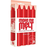 The 9's - Make Me Melt Warm-Drip Candles 4 Pack - Romantic Blessings