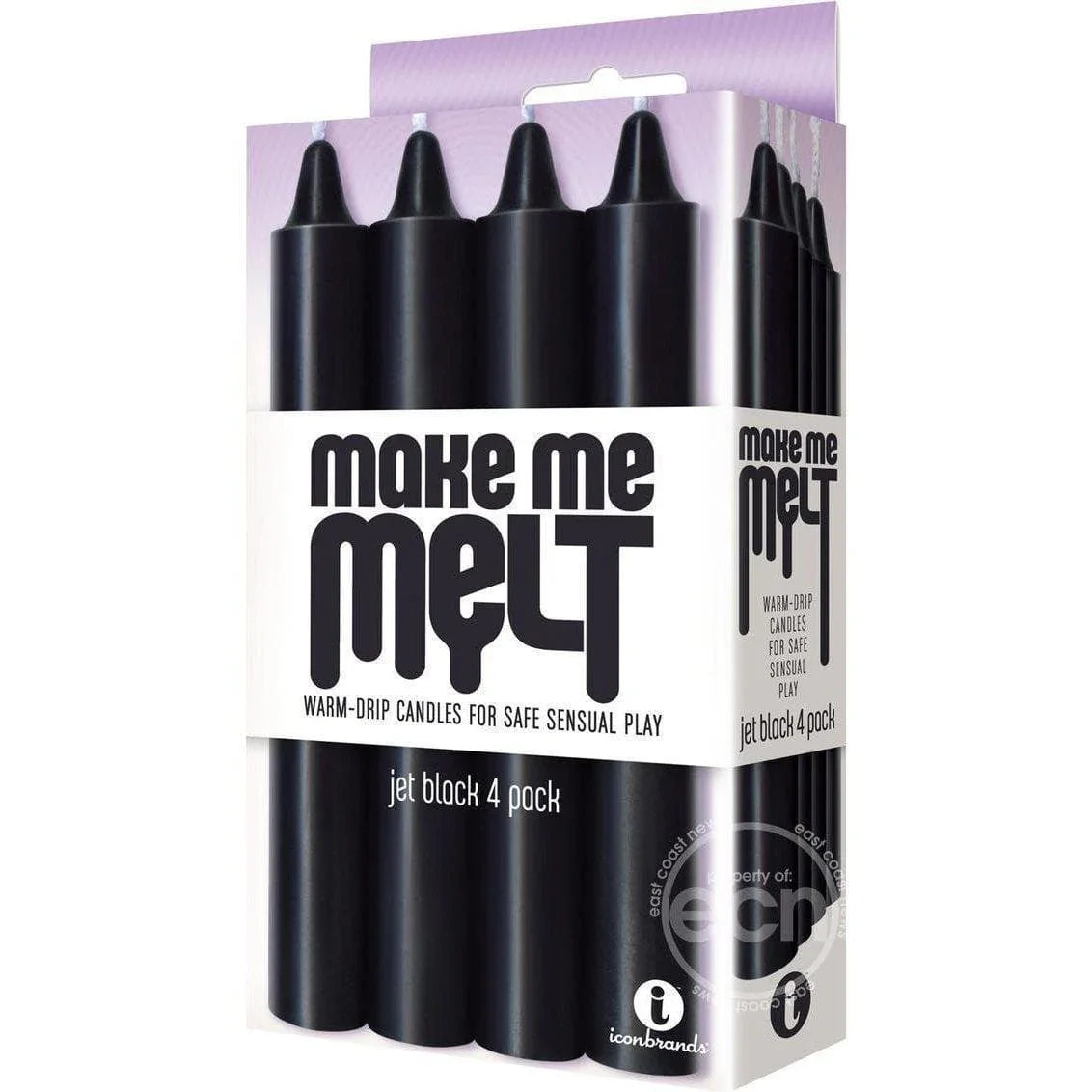 The 9's - Make Me Melt Warm-Drip Candles 4 Pack - Romantic Blessings