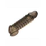 The 9's Toppers Open Ended Ribbed and Nubbed Penis Extender - Romantic Blessings
