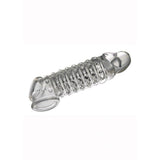 The 9's Toppers Open Ended Ribbed and Nubbed Penis Extender - Romantic Blessings