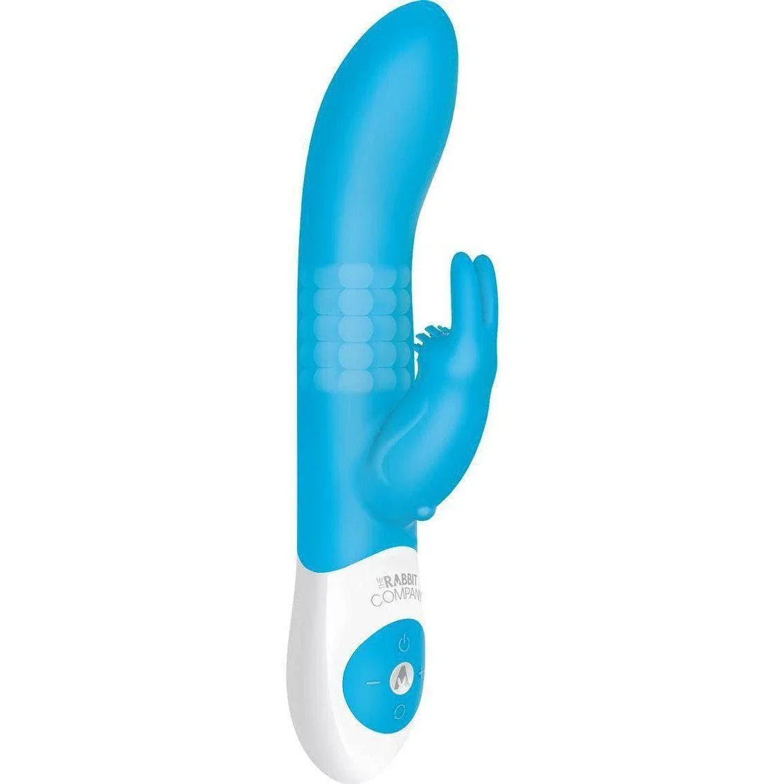 The Beaded Multi Function Rabbit XL USB Rechargeable Silicone Vibrator Splashproof - Romantic Blessings