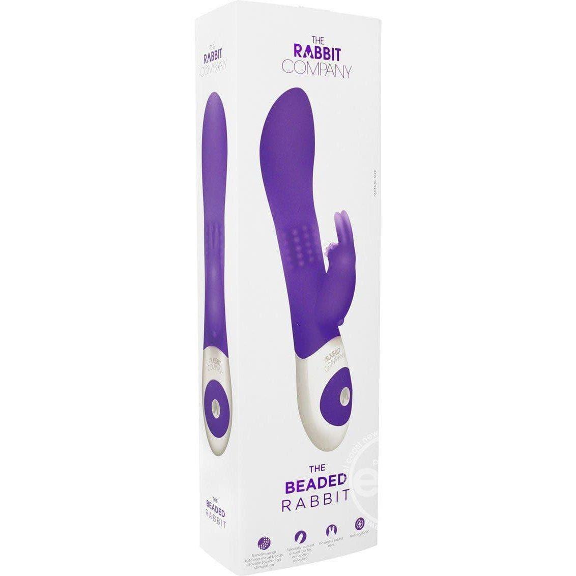 The Beaded Rabbit Rechargeable Silicone Multi Function G-Spot Vibe Waterproof - Romantic Blessings
