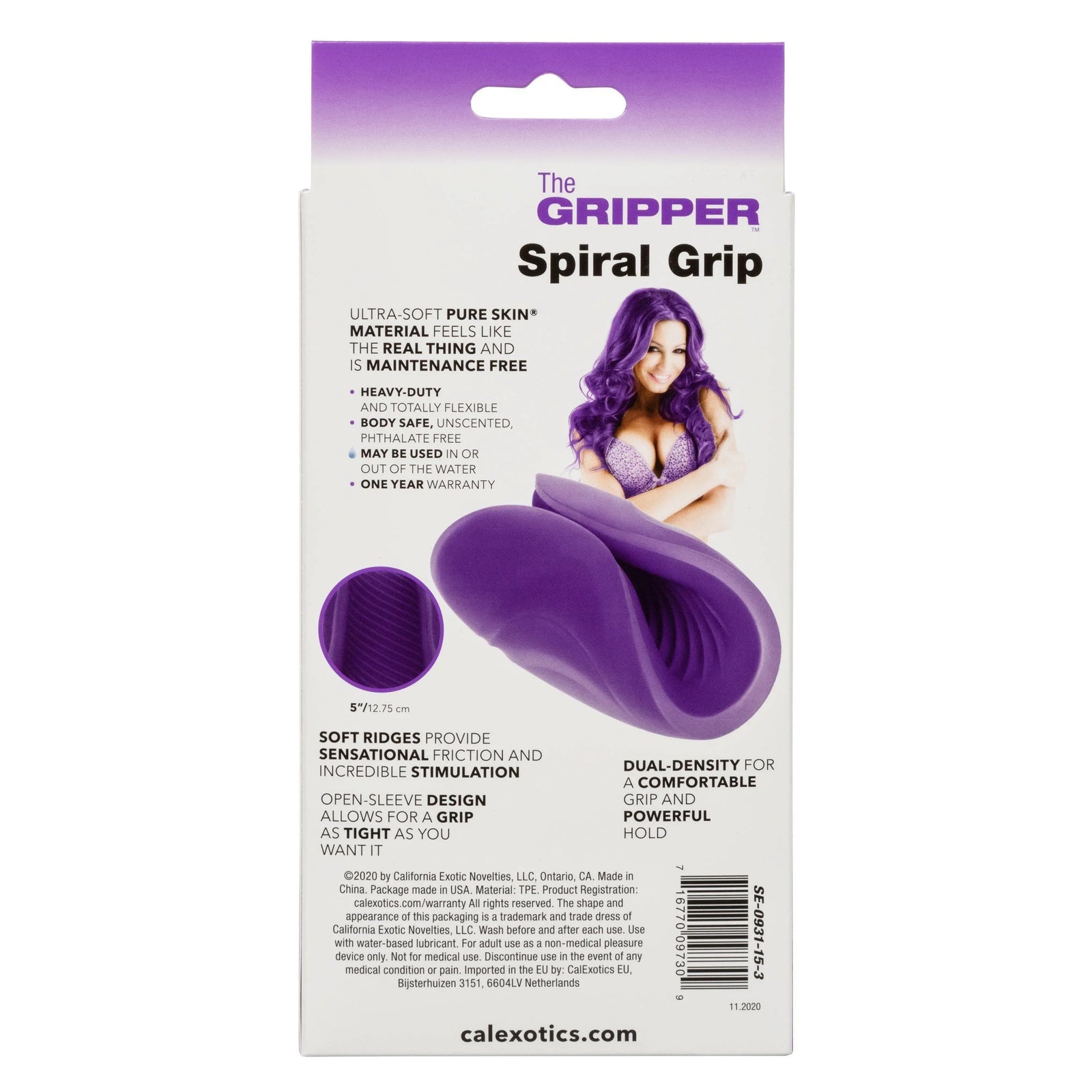 The Gripper Spiral Grip Stroker - Romantic Blessings