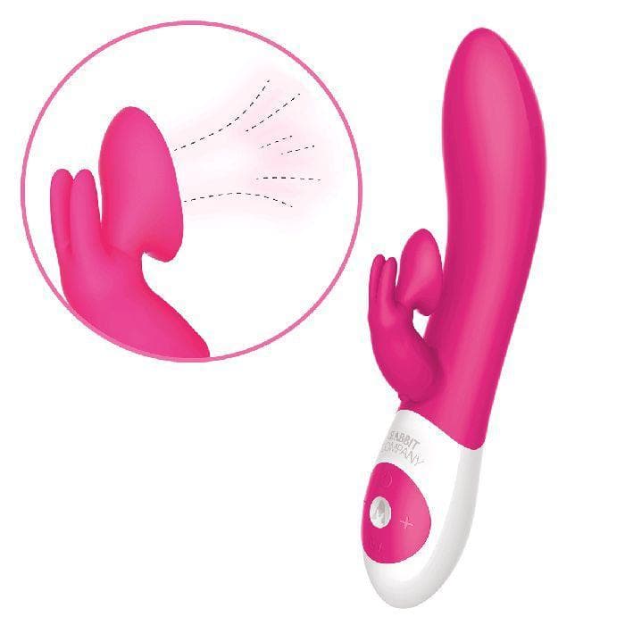 The Kissing Rabbit USB Rechargeable Multi Function Clitoral Suction Vibrator Splashproof - Romantic Blessings