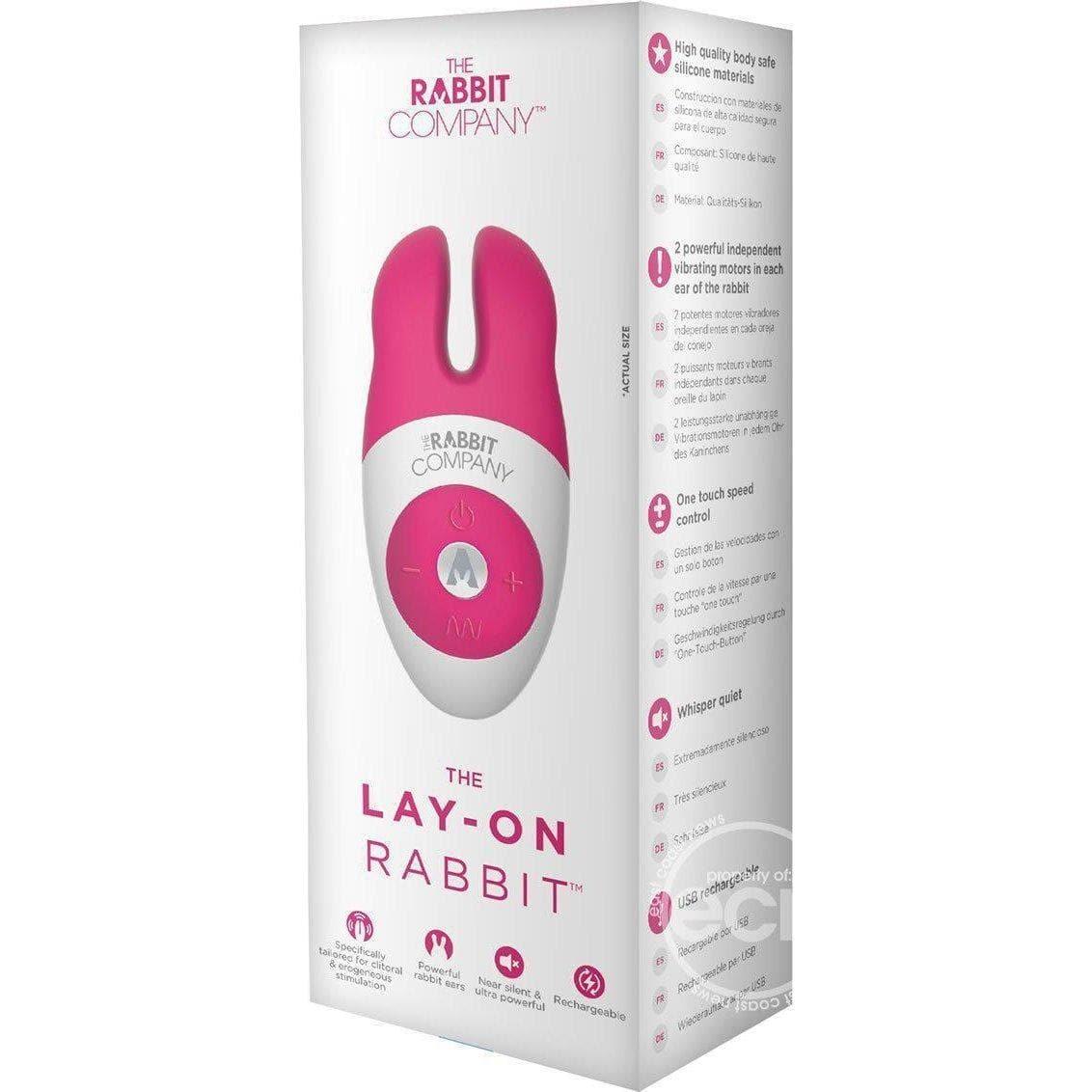 The Lay On Silicone Multi Function Rabbit Clitoral Stimulation Vibe - Romantic Blessings