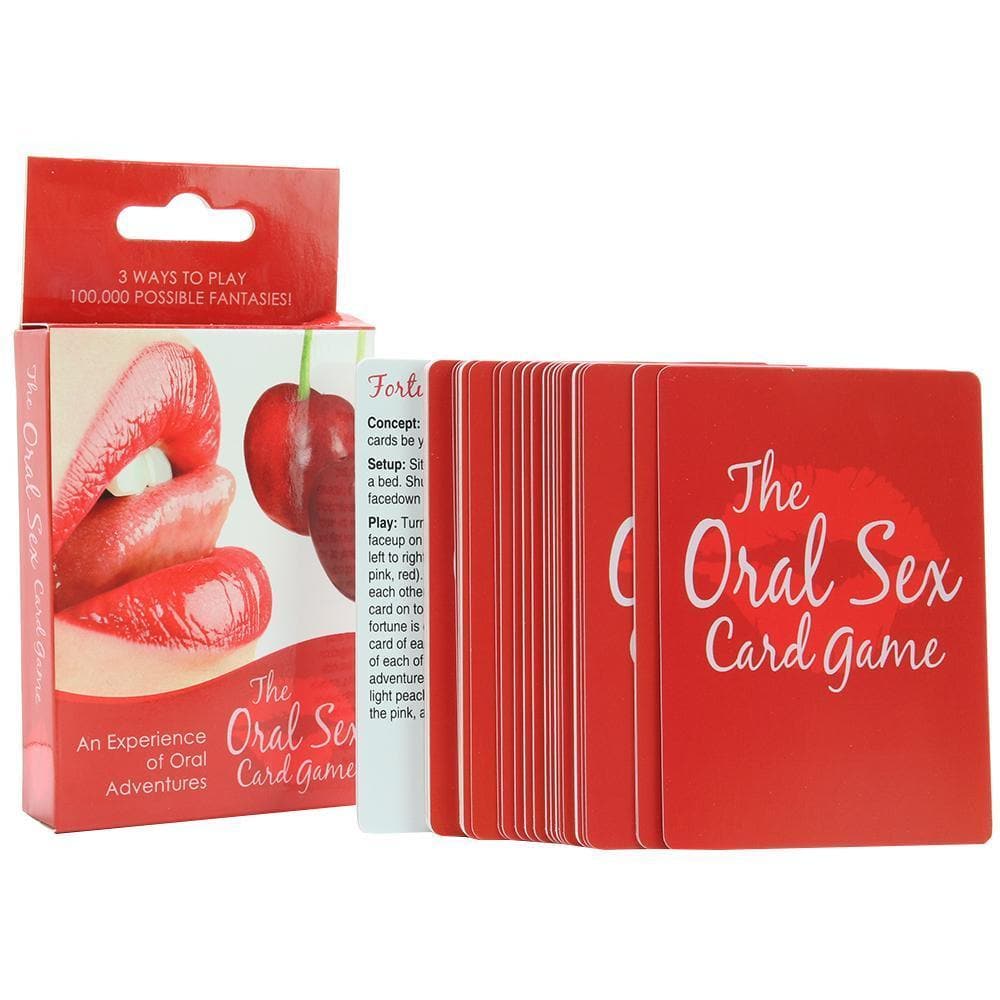 The Oral Sex Card Game - 54 Oral Sex Playing Cards - Romantic Blessings