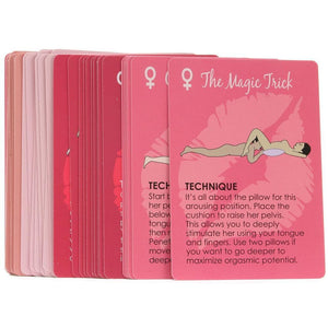 The Oral Sex Card Game - 54 Oral Sex Playing Cards - Romantic Blessings