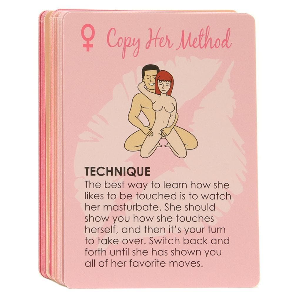 The Oral Sex Card Game - 54 Oral Sex Playing Cards - Romantic Blessings