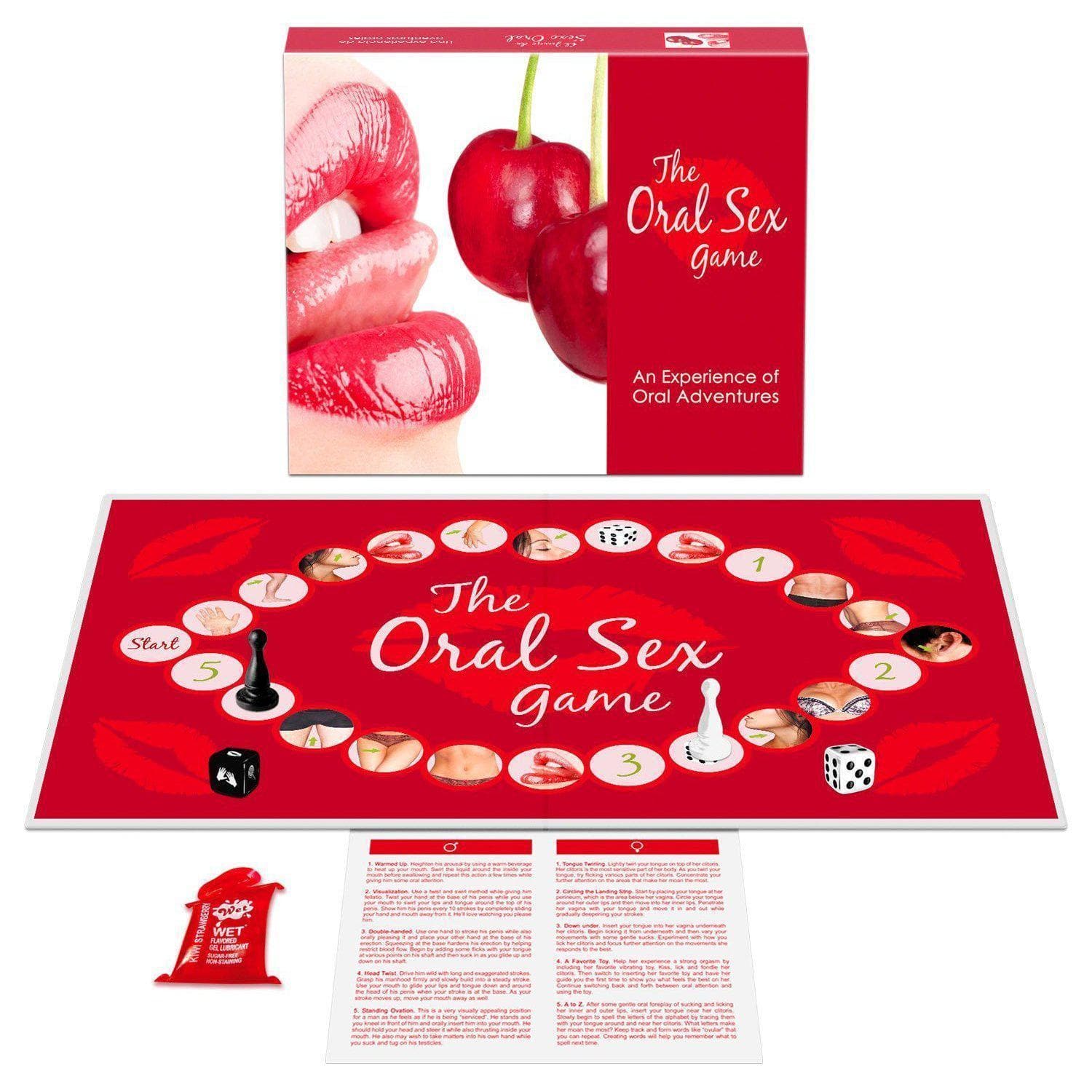 The Oral Sex Couples Erotic Tantalizing Foreplay Board Game Romantic Blessings 
