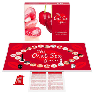 The Oral Sex Couples Erotic Tantalizing Foreplay Board Game - Romantic Blessings