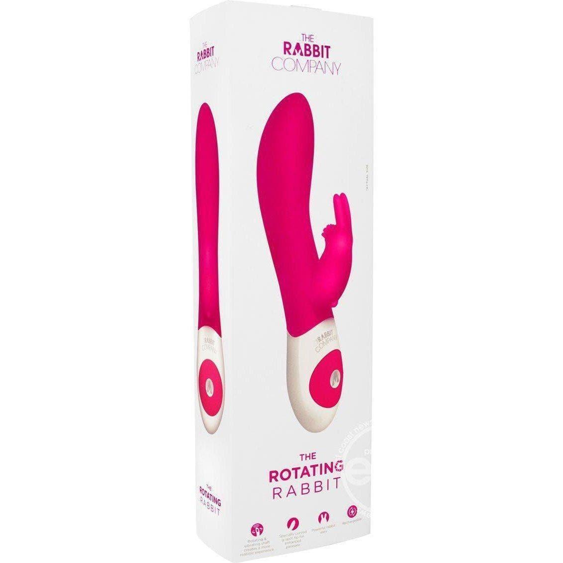 The Rotating Rabbit USB Rechargeable Silicone Multi Function Vibe Waterproof - Romantic Blessings
