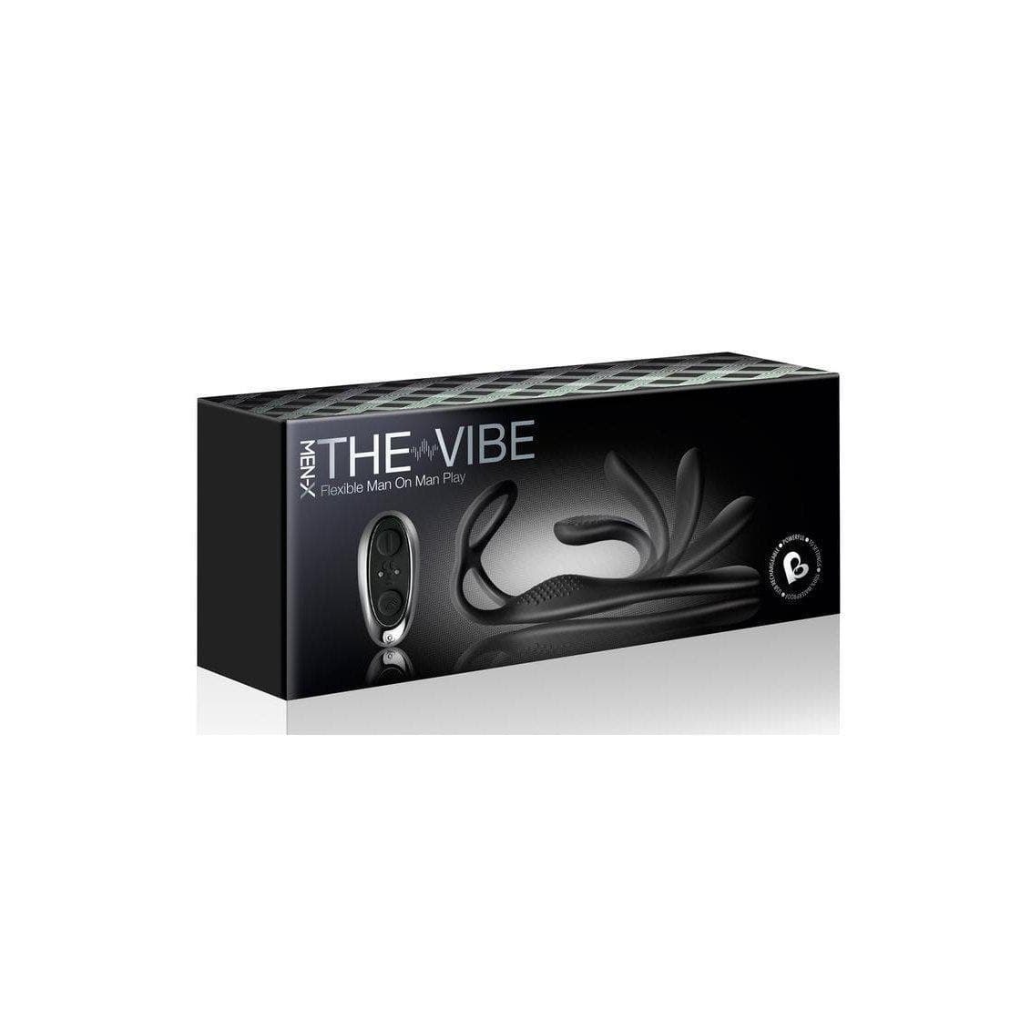 The-Vibe Silicone Rechargeable Anal Stimulator With Remote Control - Romantic Blessings