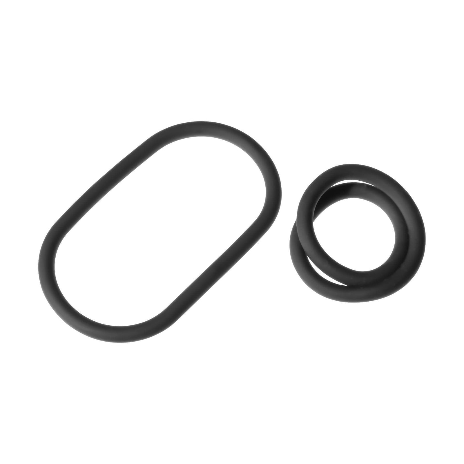 The Xplay Silicone Thin Wrap Penis Ring 9in (2 Pack) - Romantic Blessings