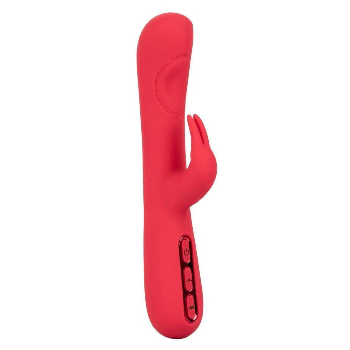 Throb Pulse Silicone Pulsating Curved Tip Thumping Rabbit Vibrator - Romantic Blessings