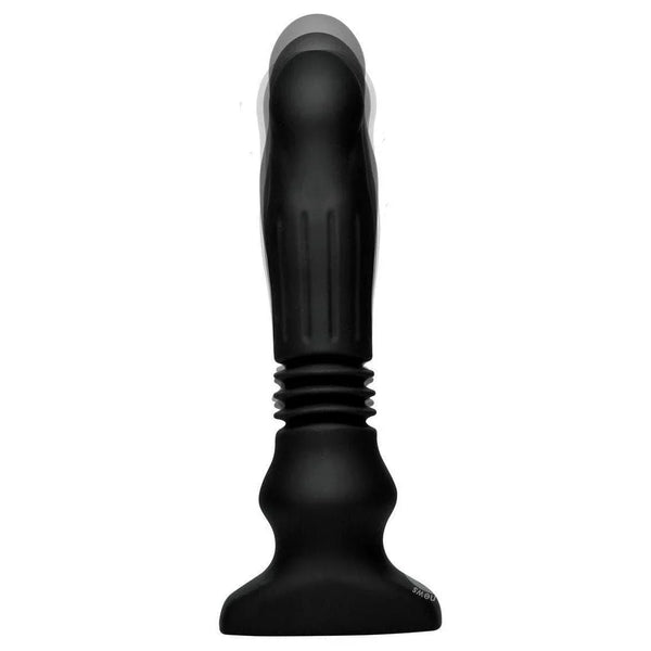 Silicone Thrusting & Swelling Plug with Remote | Romantic Blessings