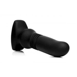Thunder Plugs Silicone Vibrating & Thrusting Plug with Remote Control - Romantic Blessings