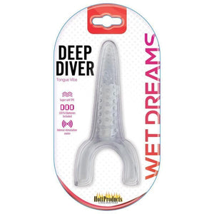 Tongue Star Deep Diver Vibrating Tongue With Clitoral Stimulation Nubbies - Romantic Blessings
