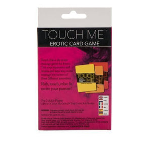 Touch Me Ultimate Couple's Erotic Massage Card Game - Romantic Blessings