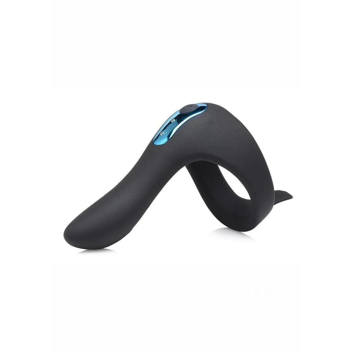 Trinity 4 Men 7X Rechargeable Silicone Penis Ring with Taint Stimulator & Remote Control - Romantic Blessings