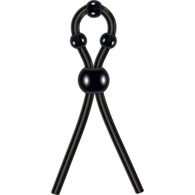 Ultimate Silicone Beaded Penis Lasso Erection Enhancer Adjustable Loop Ring - Romantic Blessings