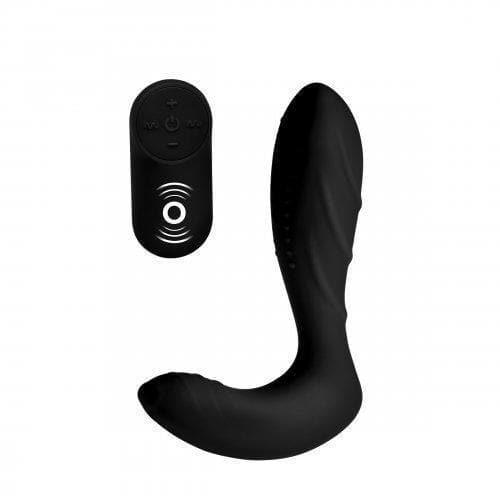 Under Control Rechargeable Silicone Prostate Vibrator with Remote Control - Romantic Blessings
