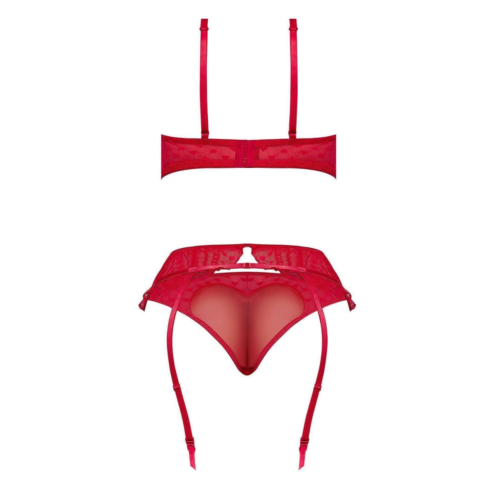 Magic Silk Valentina Bra with Garter & Panty - Romantic Blessings