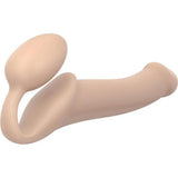 Strap-On-Me Non-Vibrating Bendable Strap-On Large - Romantic Blessings
