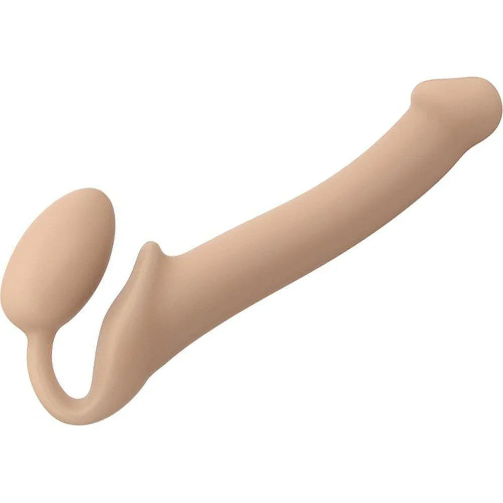 Strap-On-Me Non-Vibrating Bendable Strap-On Medium - Romantic Blessings