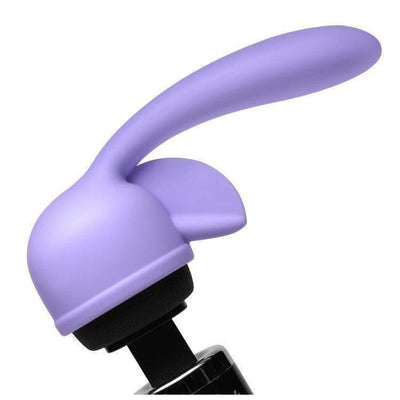 Wand Essentials Fluttering Kiss G Spot & Clitoris Dual Stimulation Wand Attachment - Romantic Blessings