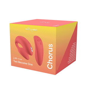 We-Vibe Chorus Couples 10 Function Remote Control Vibrator with AnkorLink Technology - Romantic Blessings