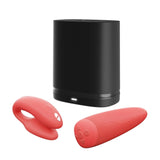 We-Vibe Chorus Couples 10 Function Remote Control Vibrator with AnkorLink Technology - Romantic Blessings