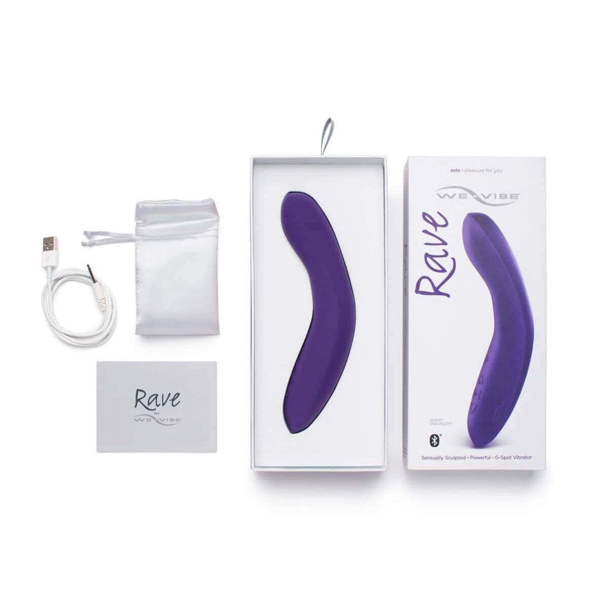 We-Vibe Rave USB Rechargeable G Spot Vibrator with We-Connect App - Romantic Blessings