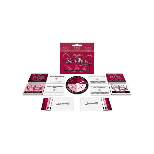 We've Never ...But We Will - Couples Card Game - Romantic Blessings