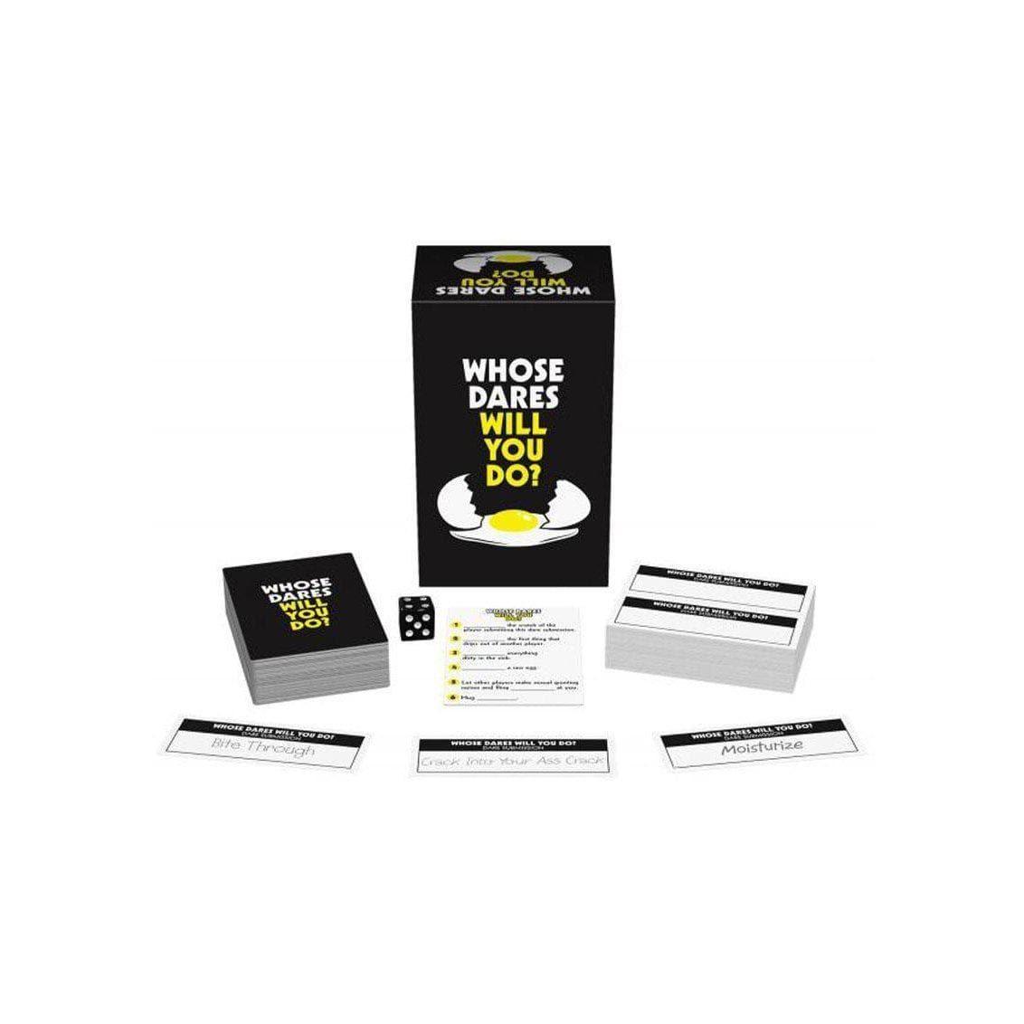 Whose Dares Will You Do? Couples Fun Exploration Sex Game - Romantic Blessings